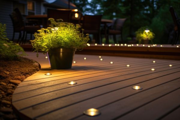 Ground Level Deck Construction in Grand Blanc